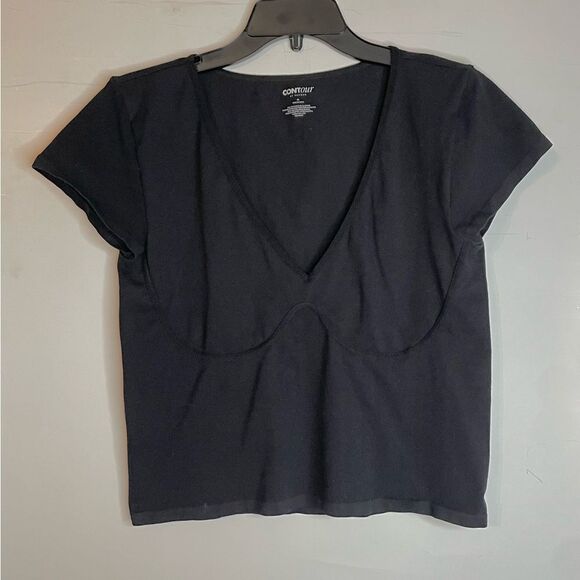5 for $25🔥Contour by PacSun Black Short Sleeve T-Shirt XL - Picture 1 of 4